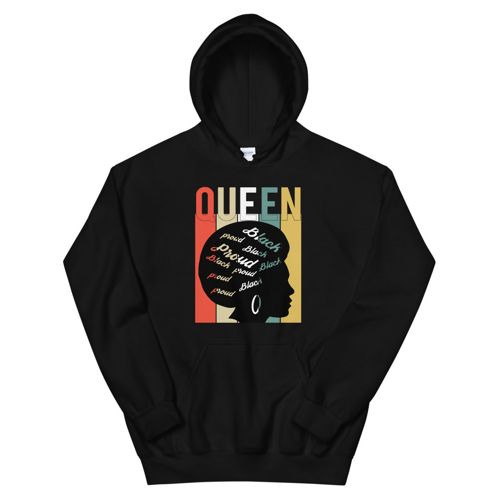 Queen cozy Hoodie - MELANIN FASHION