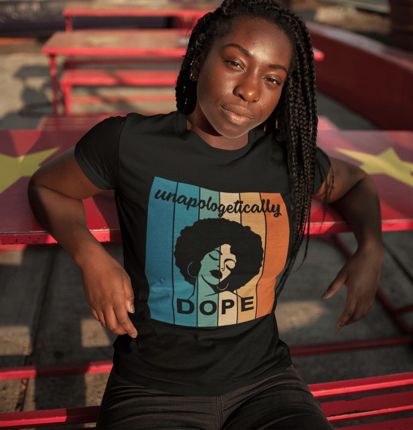 Unapologetically Dope Women's short sleeve t-shirt - MELANIN FASHION